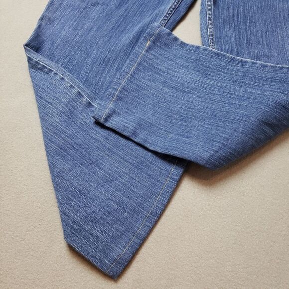 VINTAGE MENS MWG Low rise bootcut JEANS 36x27 - Picture 14 of 14